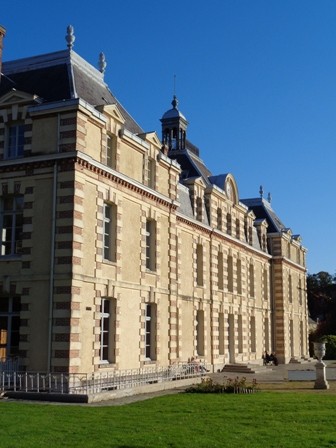 Le château côté parc