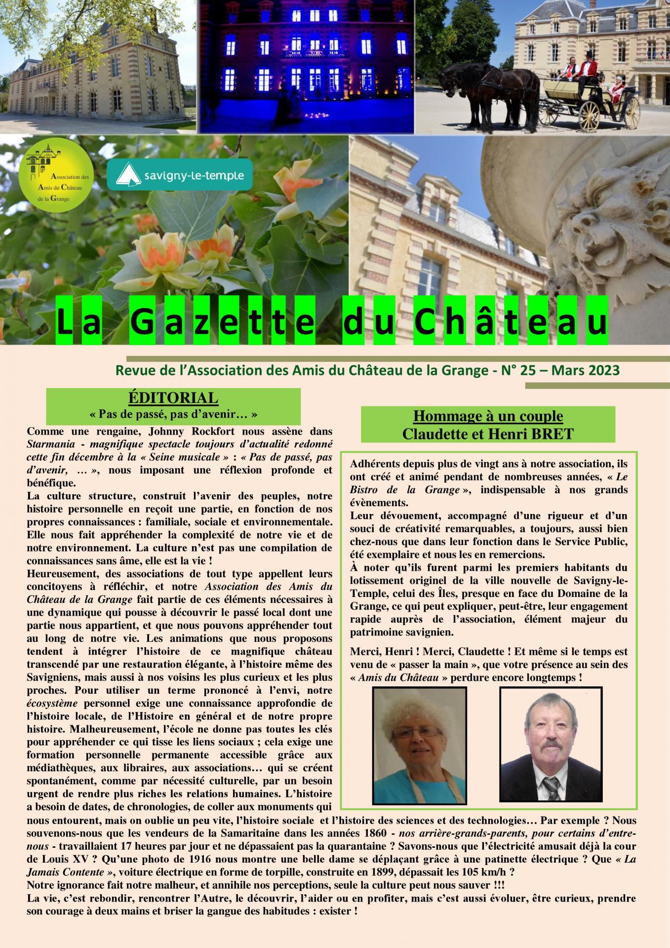 1 - Gazette n° 25