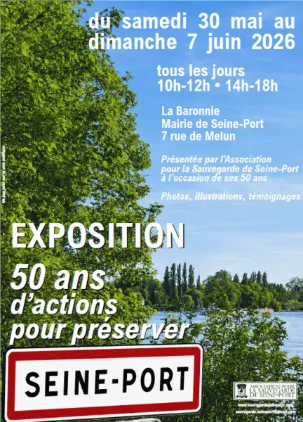 Exposition Seine-Port 50 ans d'actions