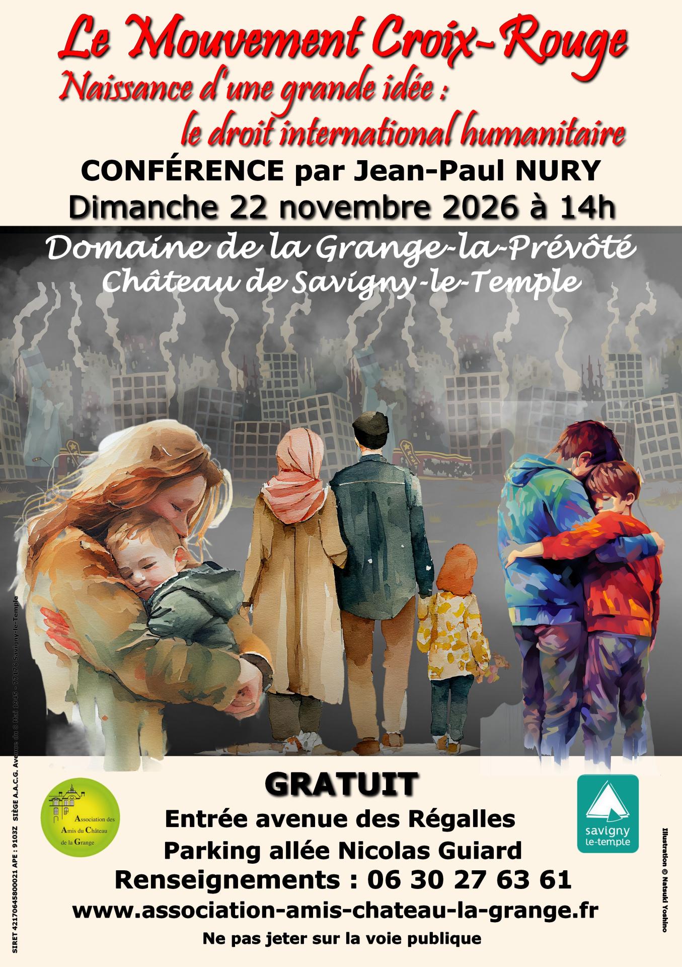 Conférence croix rouge