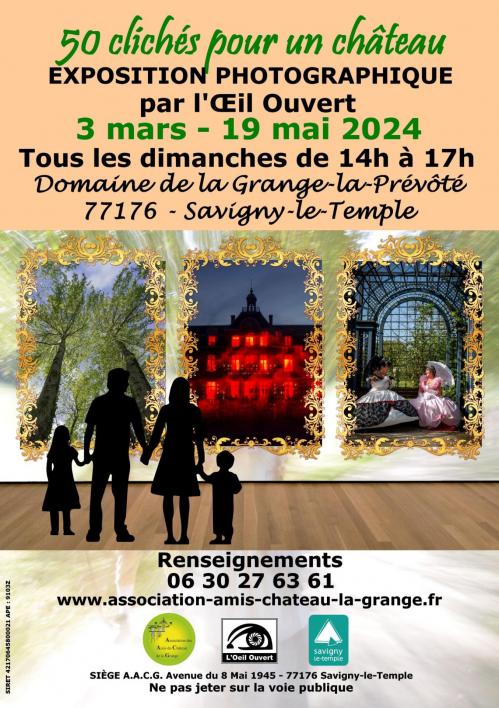 Affiche expo oeil ouvert