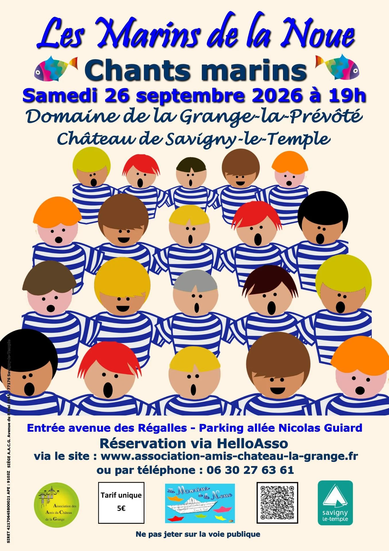Concert les marins de la noue