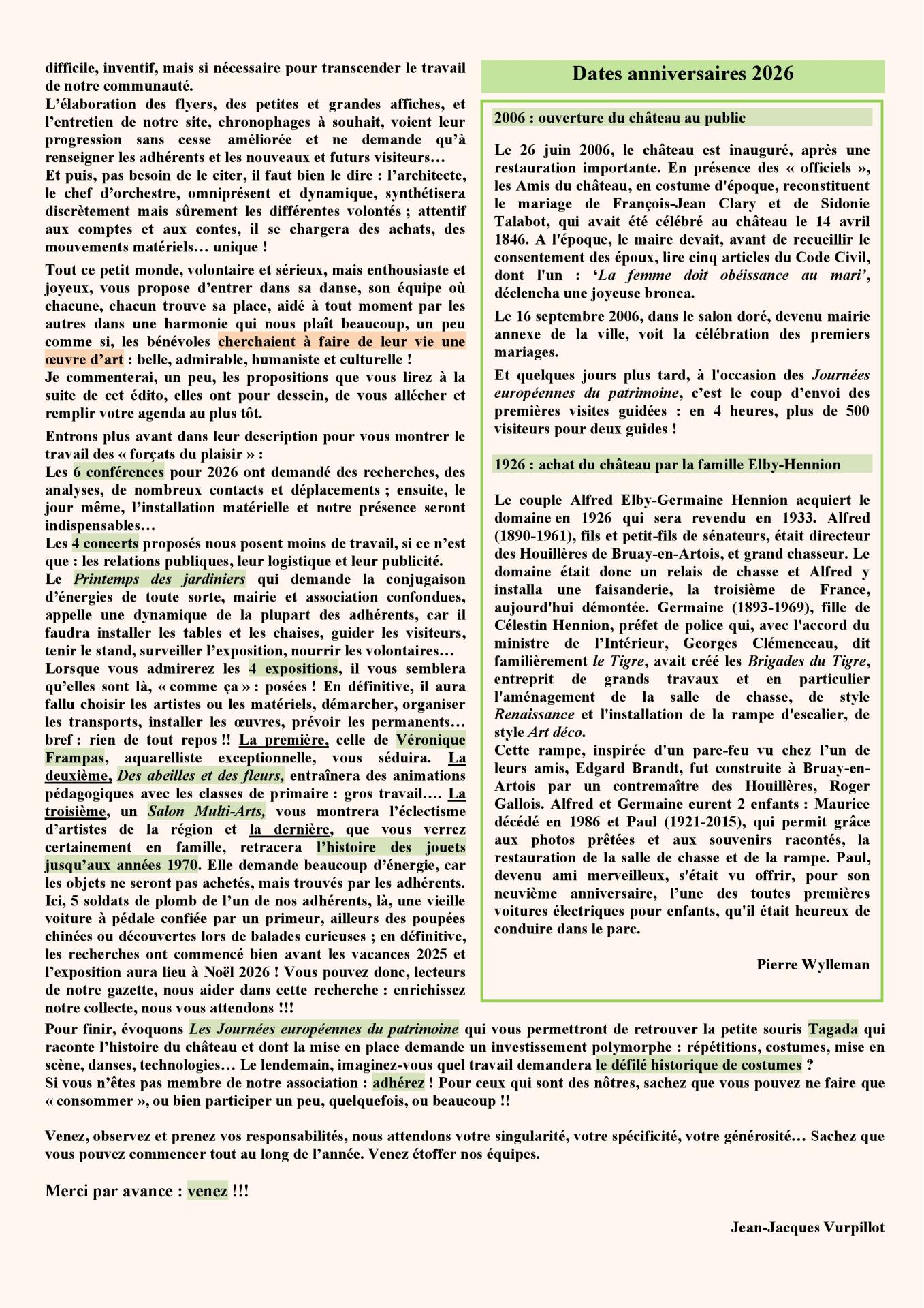 Gazette N° 28 mars 2026 Page 2